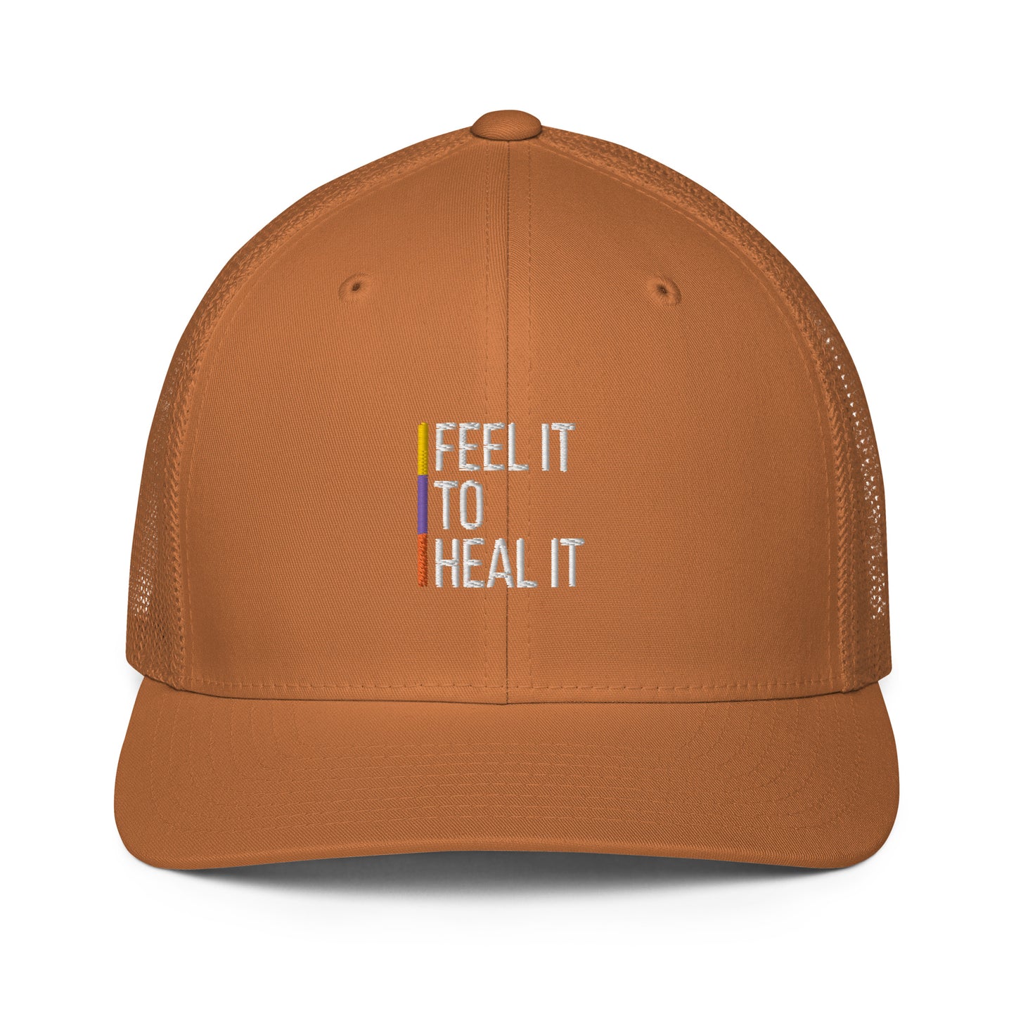 Feel it to Heal it Closed-back trucker cap