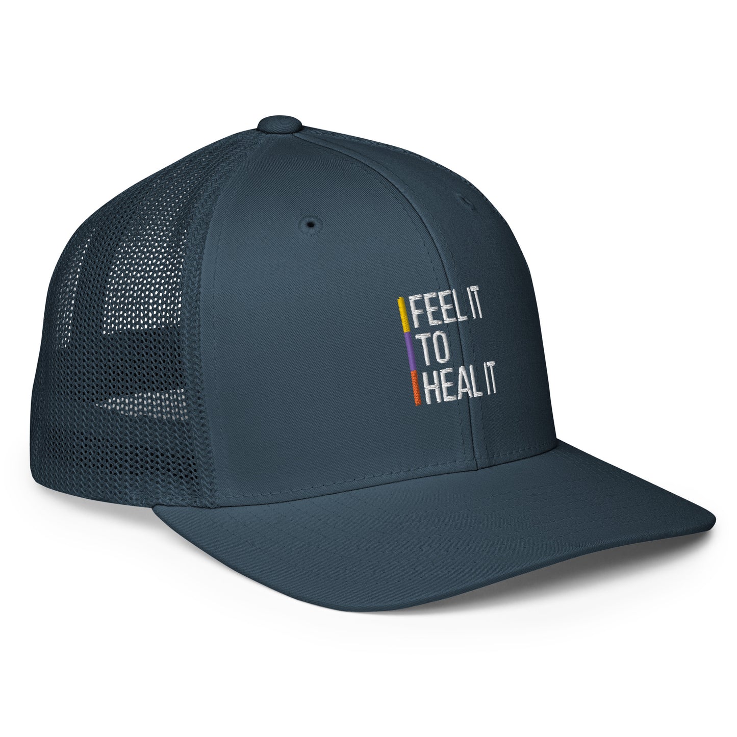 Feel it to Heal it Closed-back trucker cap