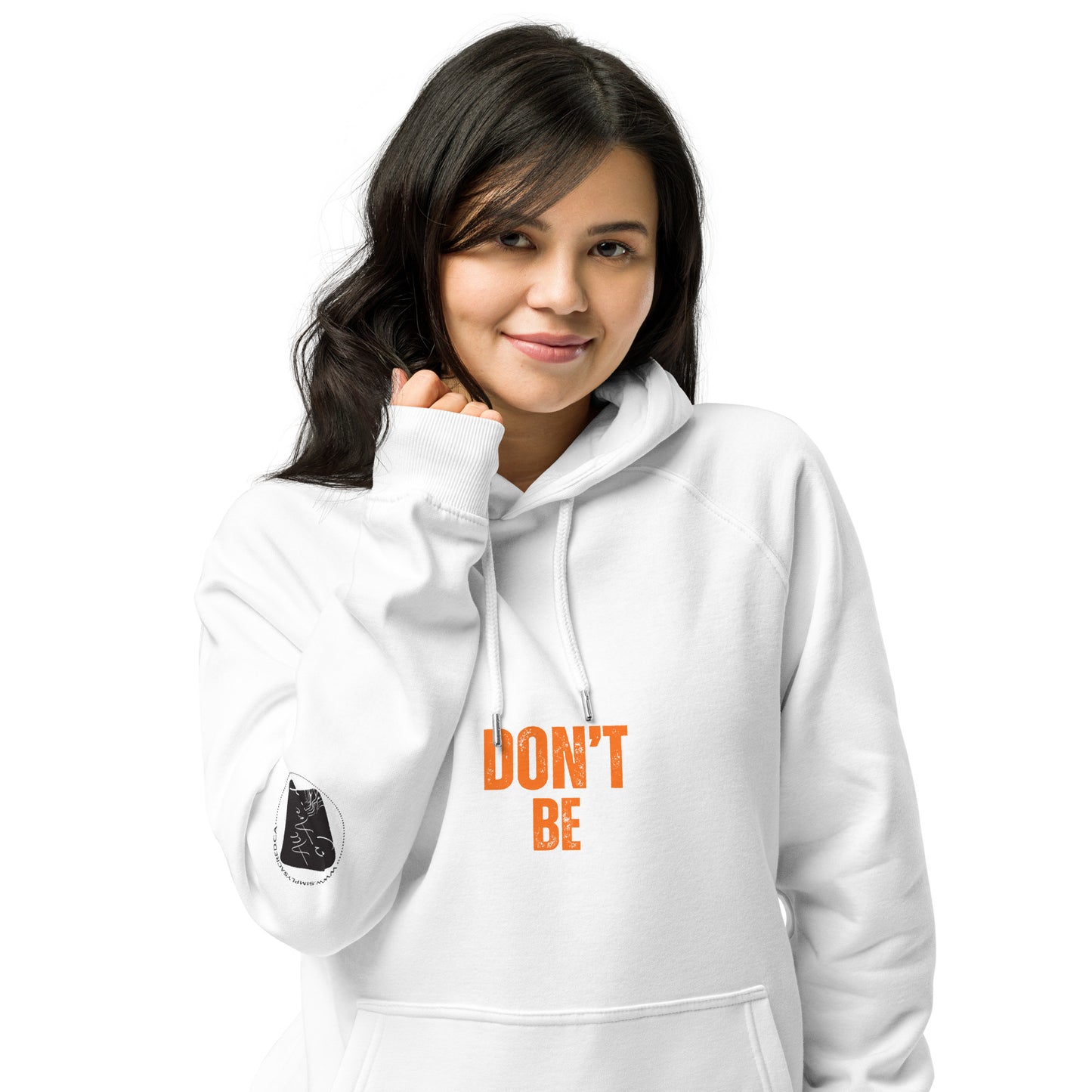 Don't Be Scared, Be Prepared Unisex eco raglan hoodie