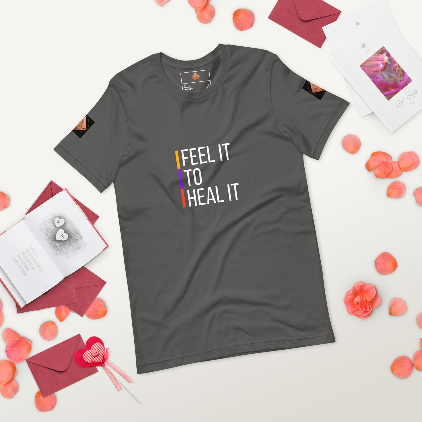 Feel it to Heal it Unisex t-shirt