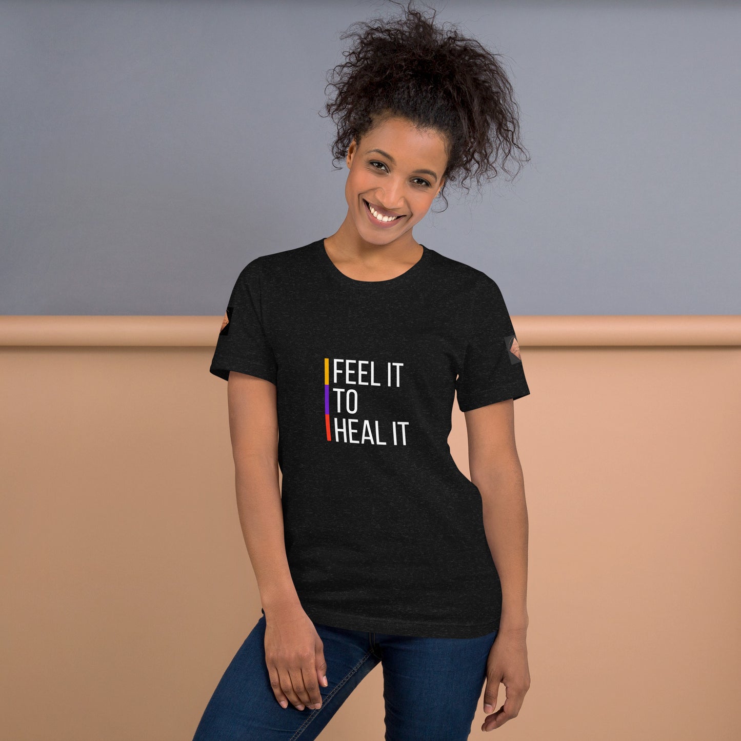 Feel it to Heal it Unisex t-shirt