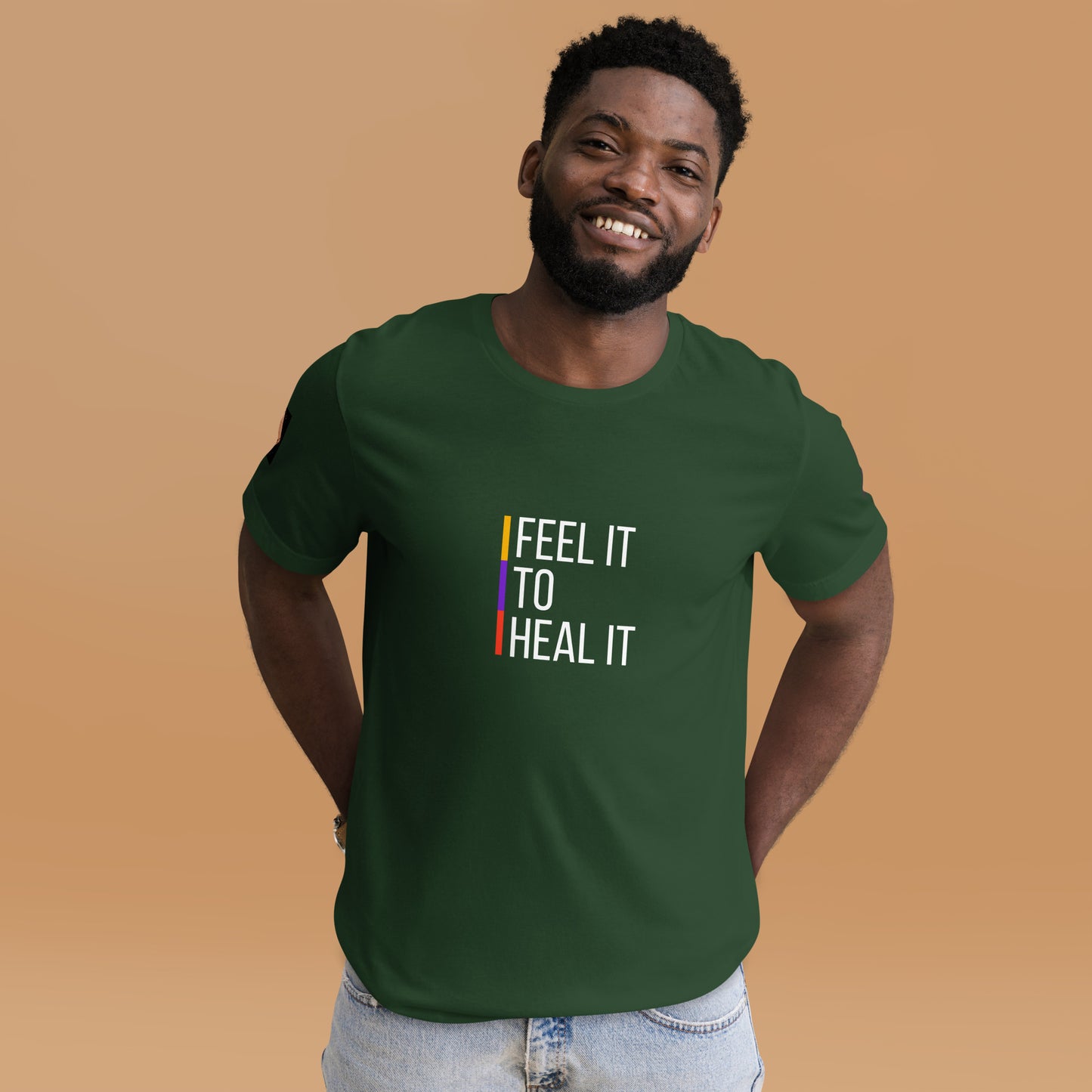 Feel it to Heal it Unisex t-shirt