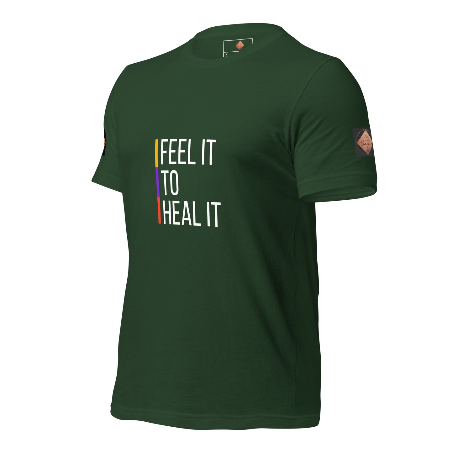 Feel it to Heal it Unisex t-shirt