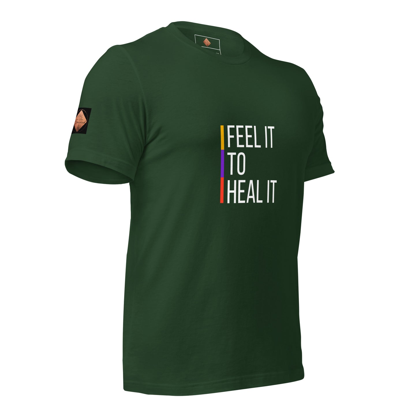 Feel it to Heal it Unisex t-shirt