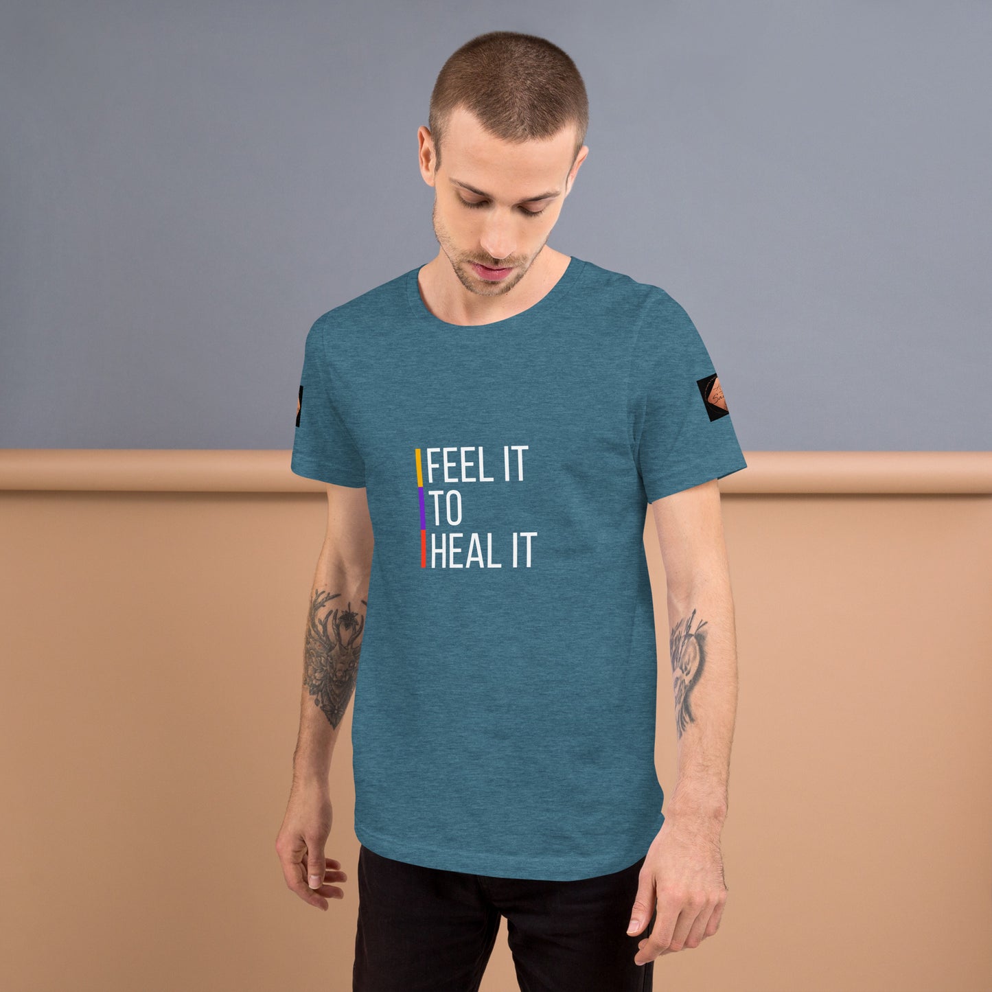 Feel it to Heal it Unisex t-shirt