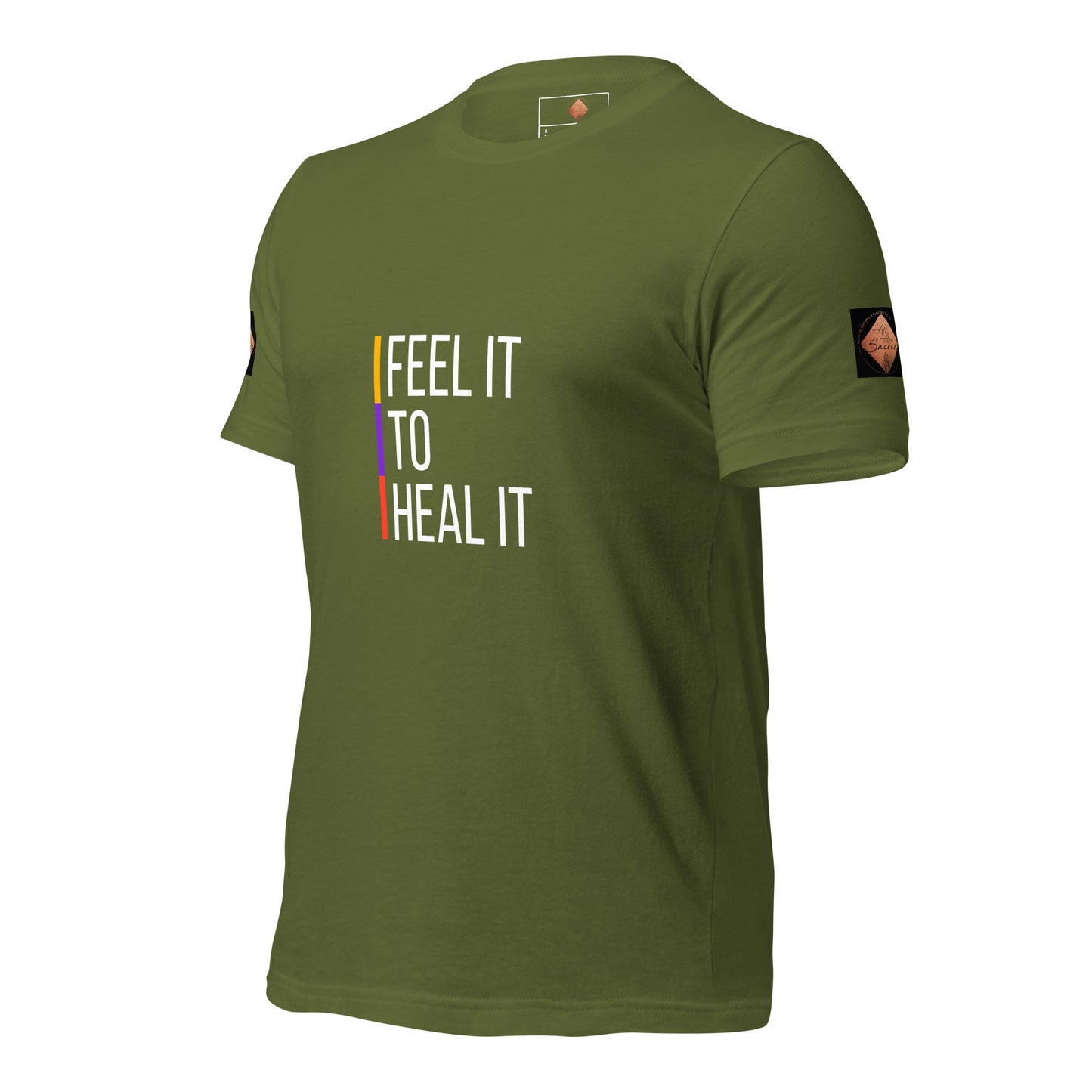 Feel it to Heal it Unisex t-shirt