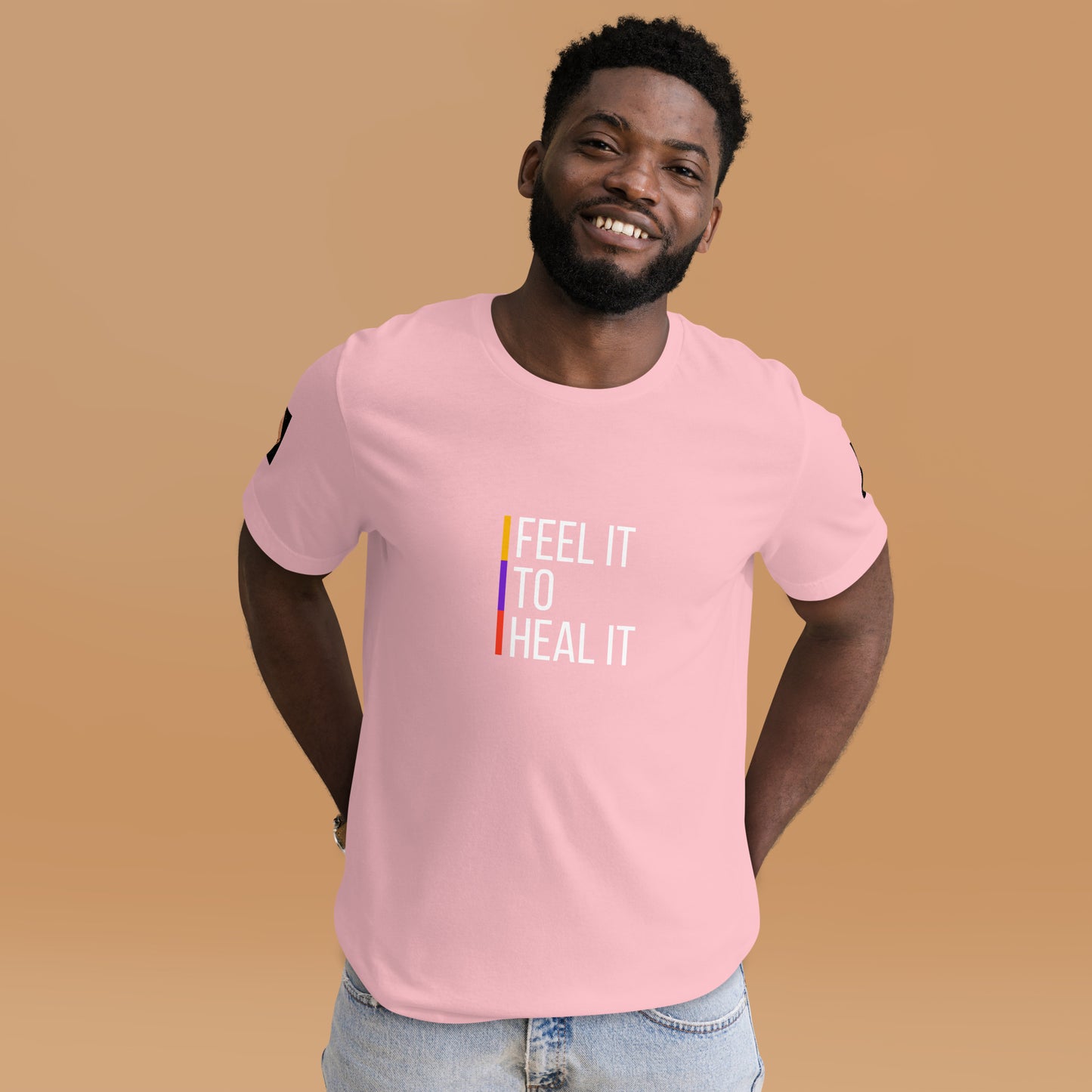 Feel it to Heal it Unisex t-shirt