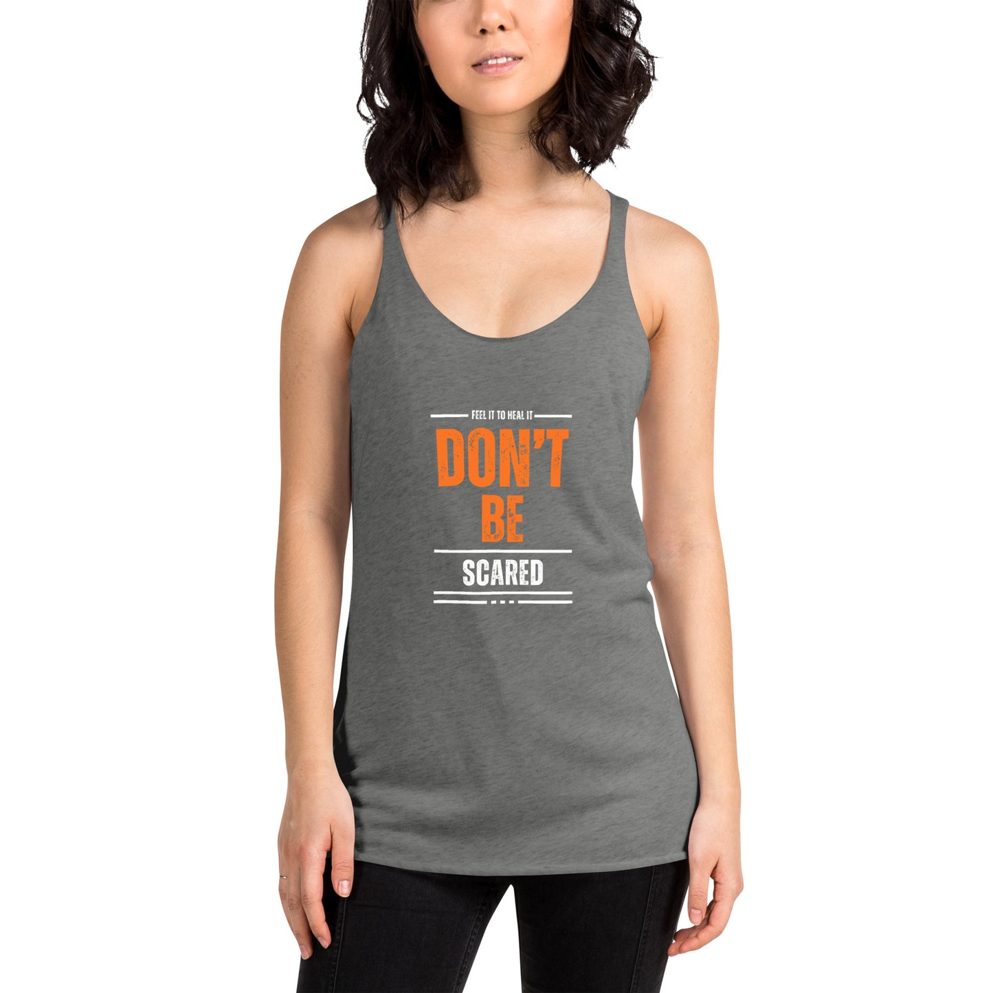 Don't Be Scared , Be Prepared Women's Racerback Tank