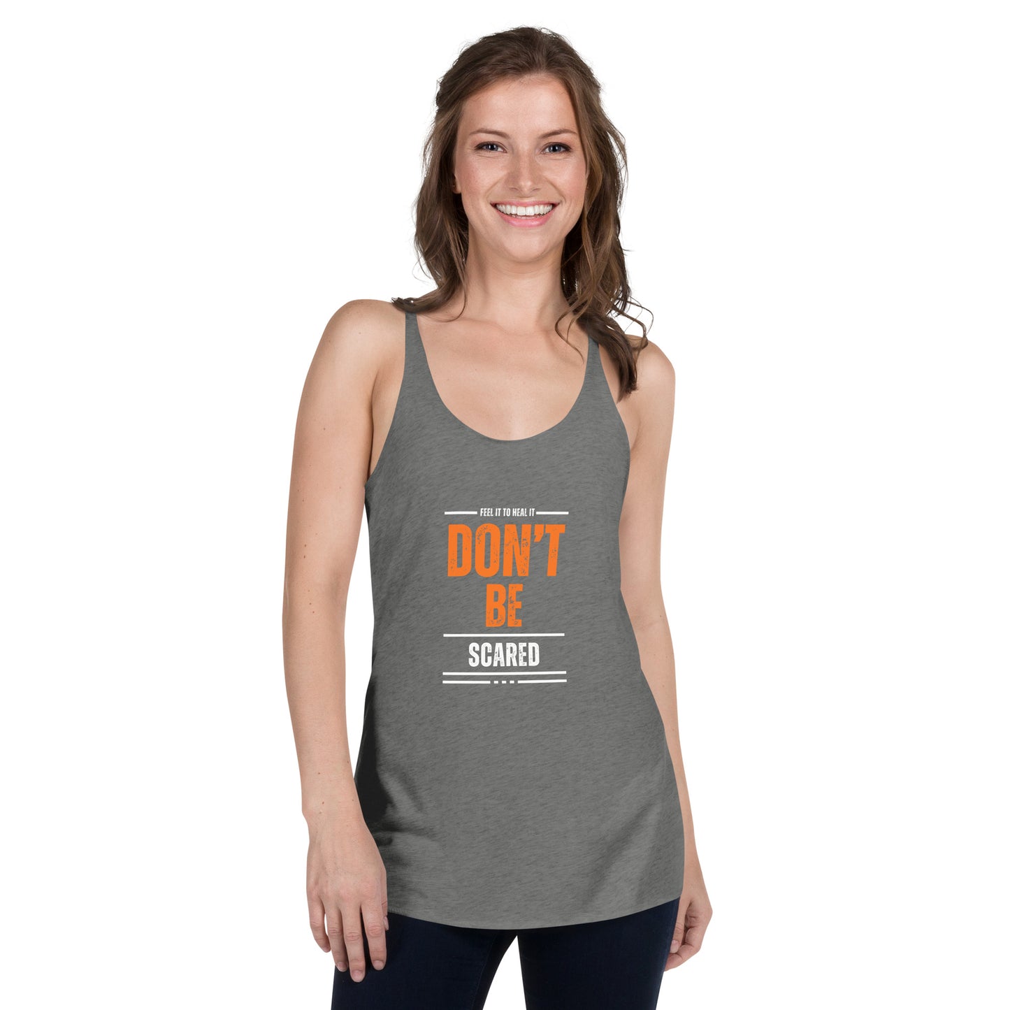 Don't Be Scared , Be Prepared Women's Racerback Tank