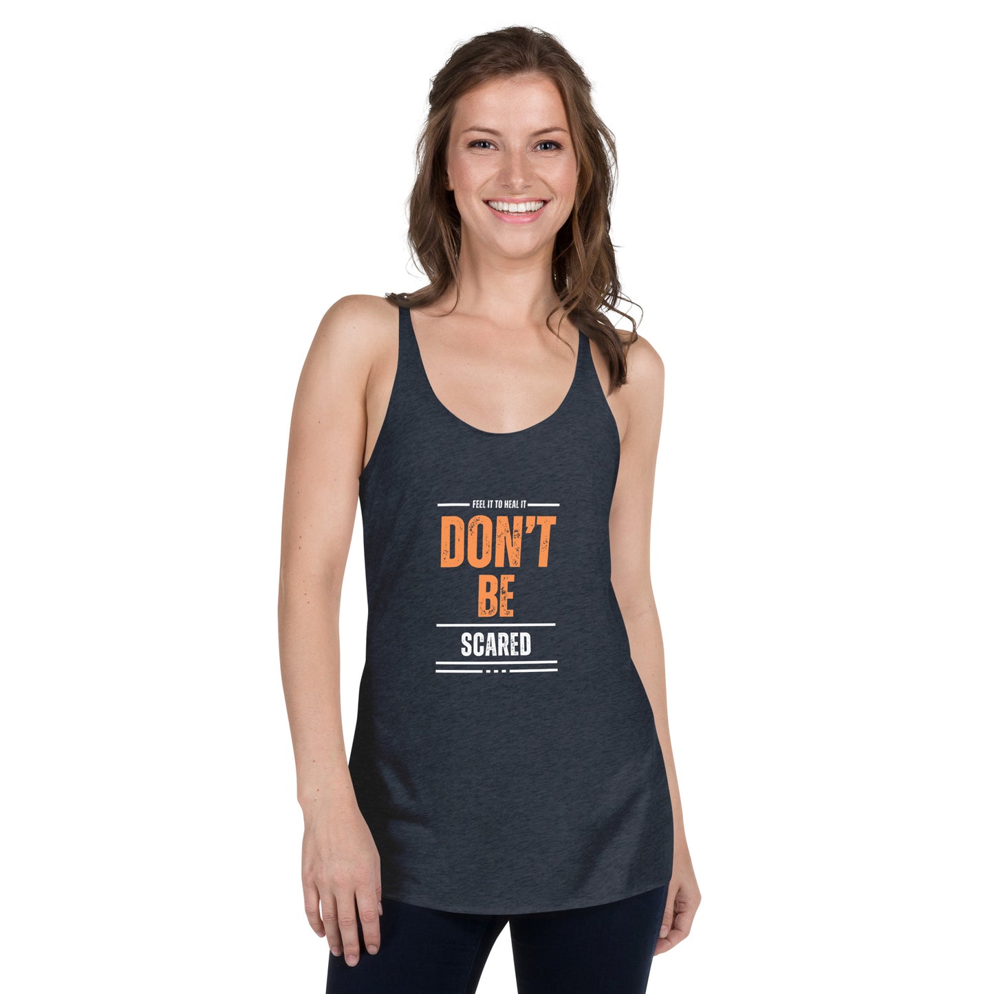 Don't Be Scared , Be Prepared Women's Racerback Tank