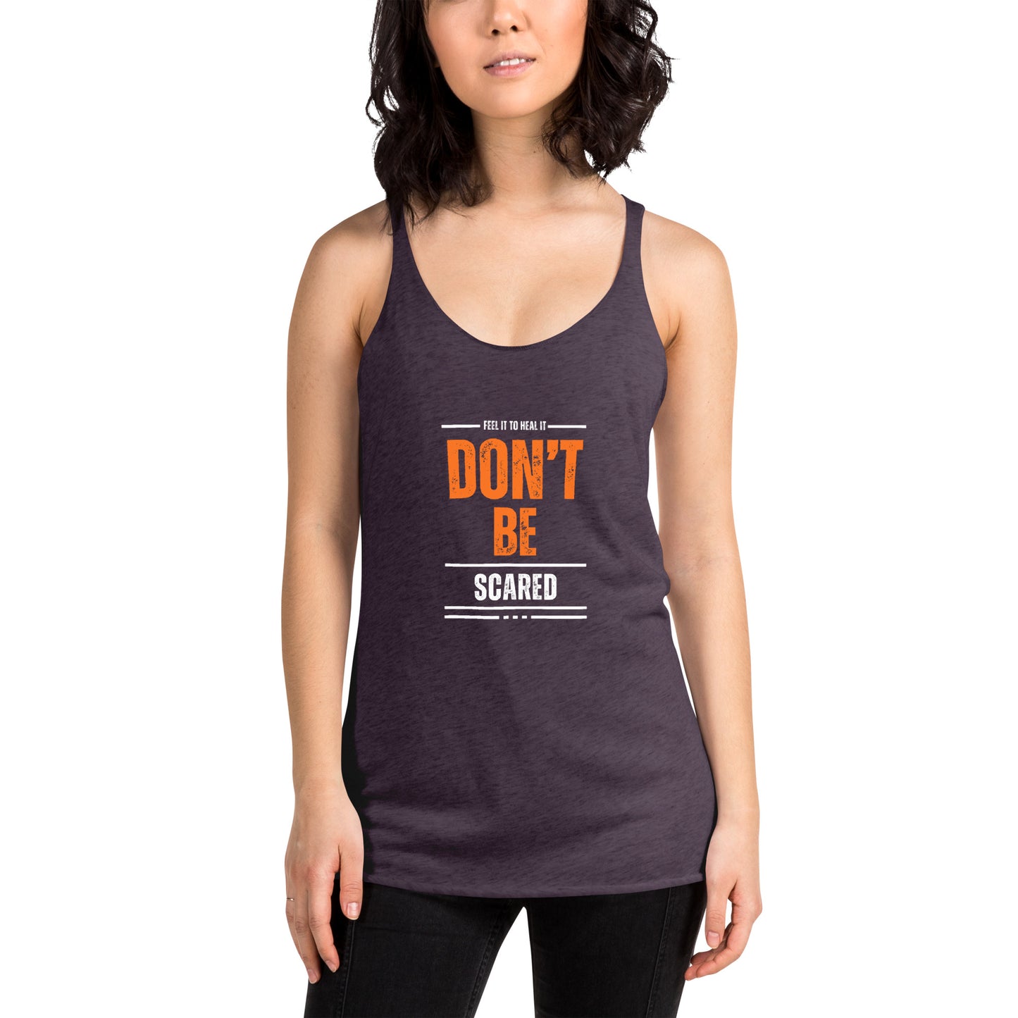 Don't Be Scared , Be Prepared Women's Racerback Tank