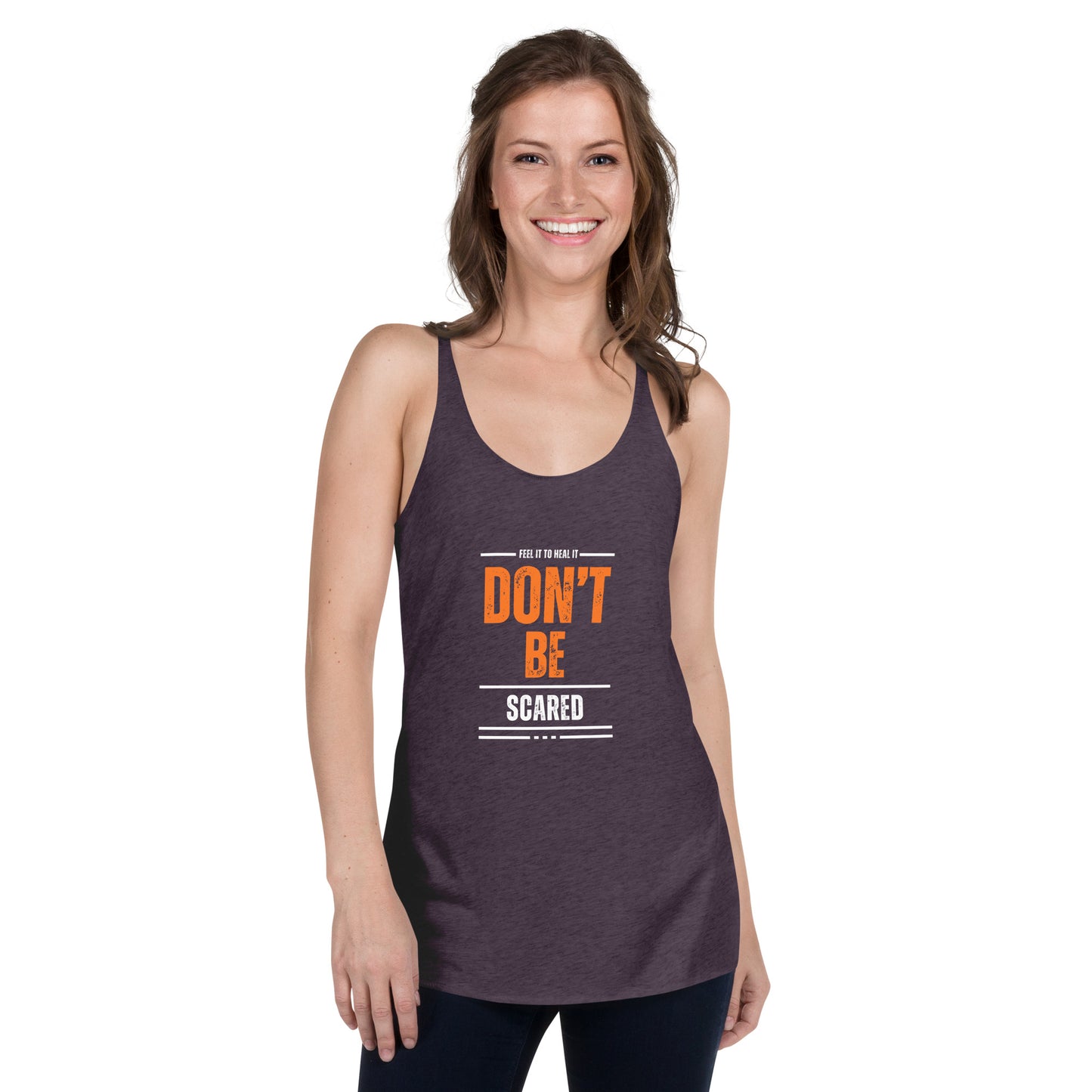 Don't Be Scared , Be Prepared Women's Racerback Tank